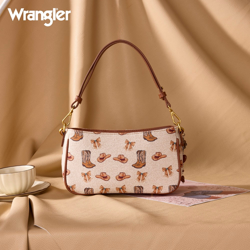 Western Cowgirl Chain Shoulder Bag - Tan