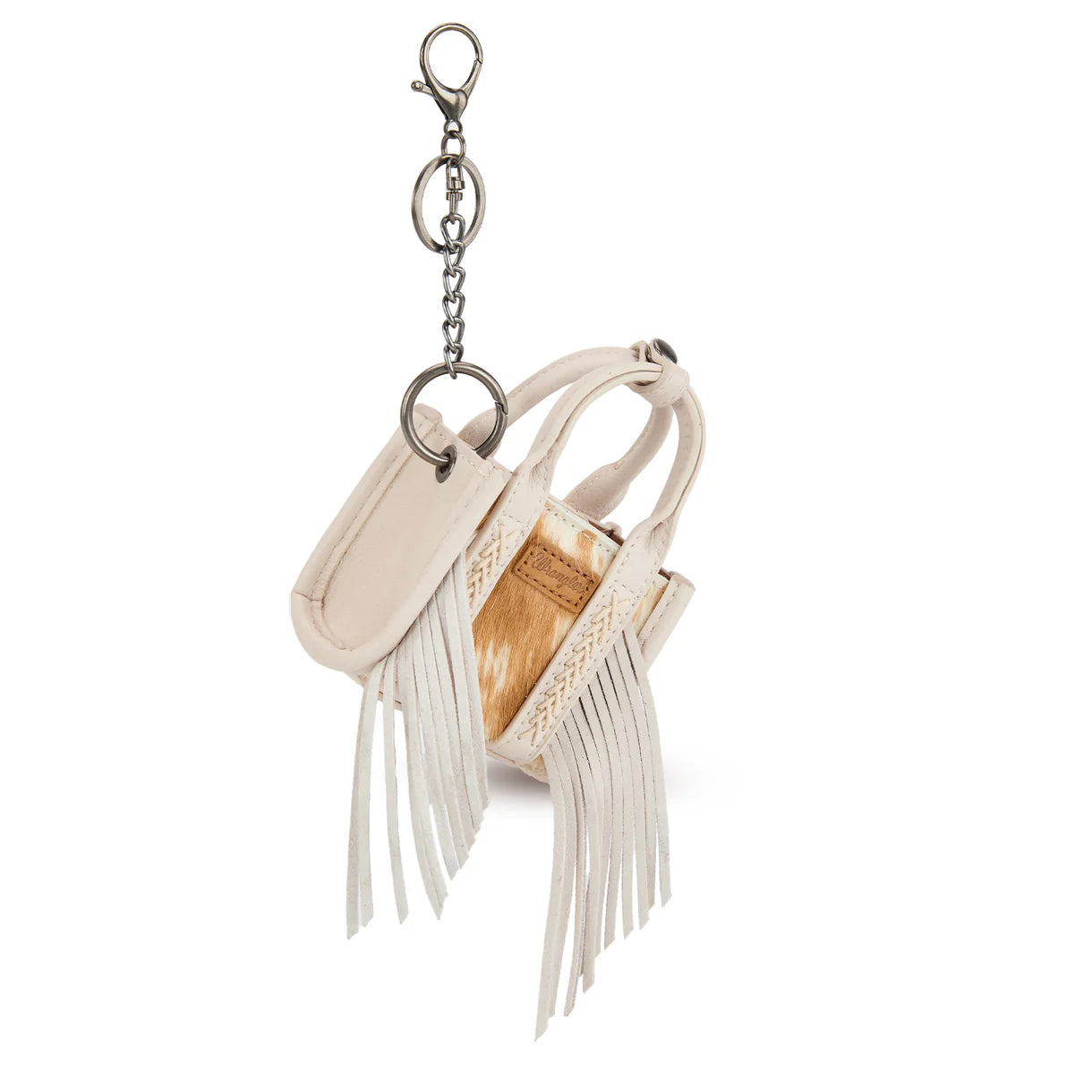 Wrangler Cowhide Mini Tote/Keychain