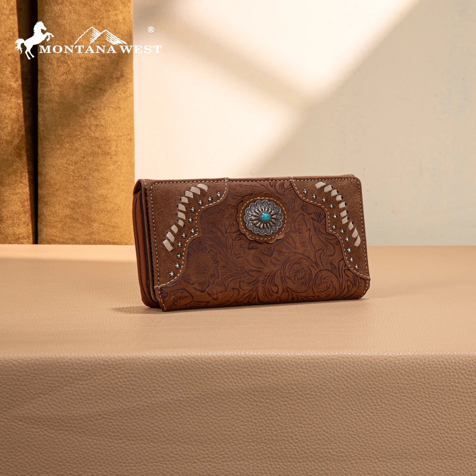 Montana West Embossed Wallet