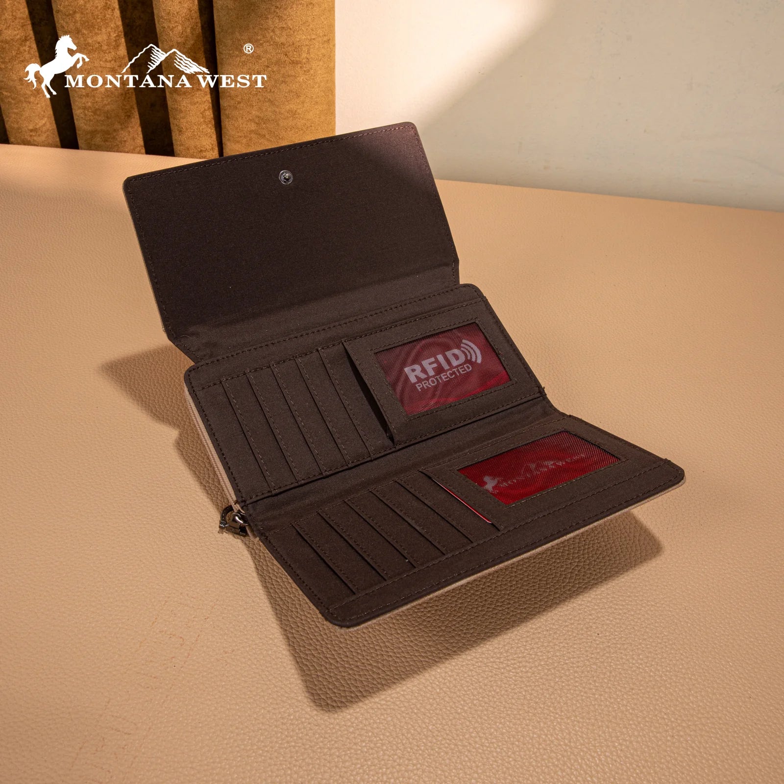 Montana West Embossed Wallet