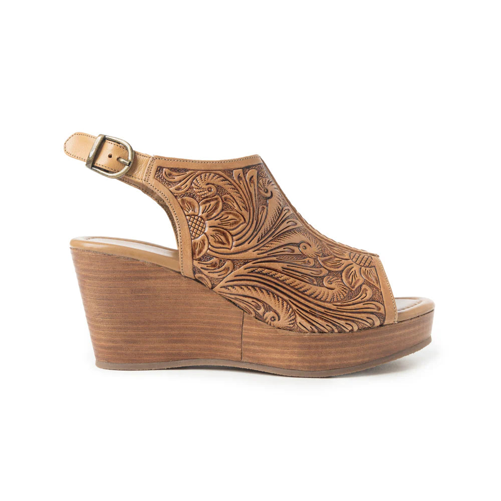 Western Wedge Sandal