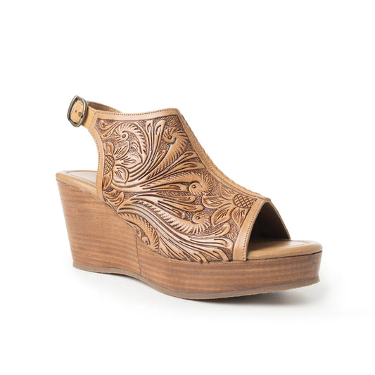 Western Wedge Sandal