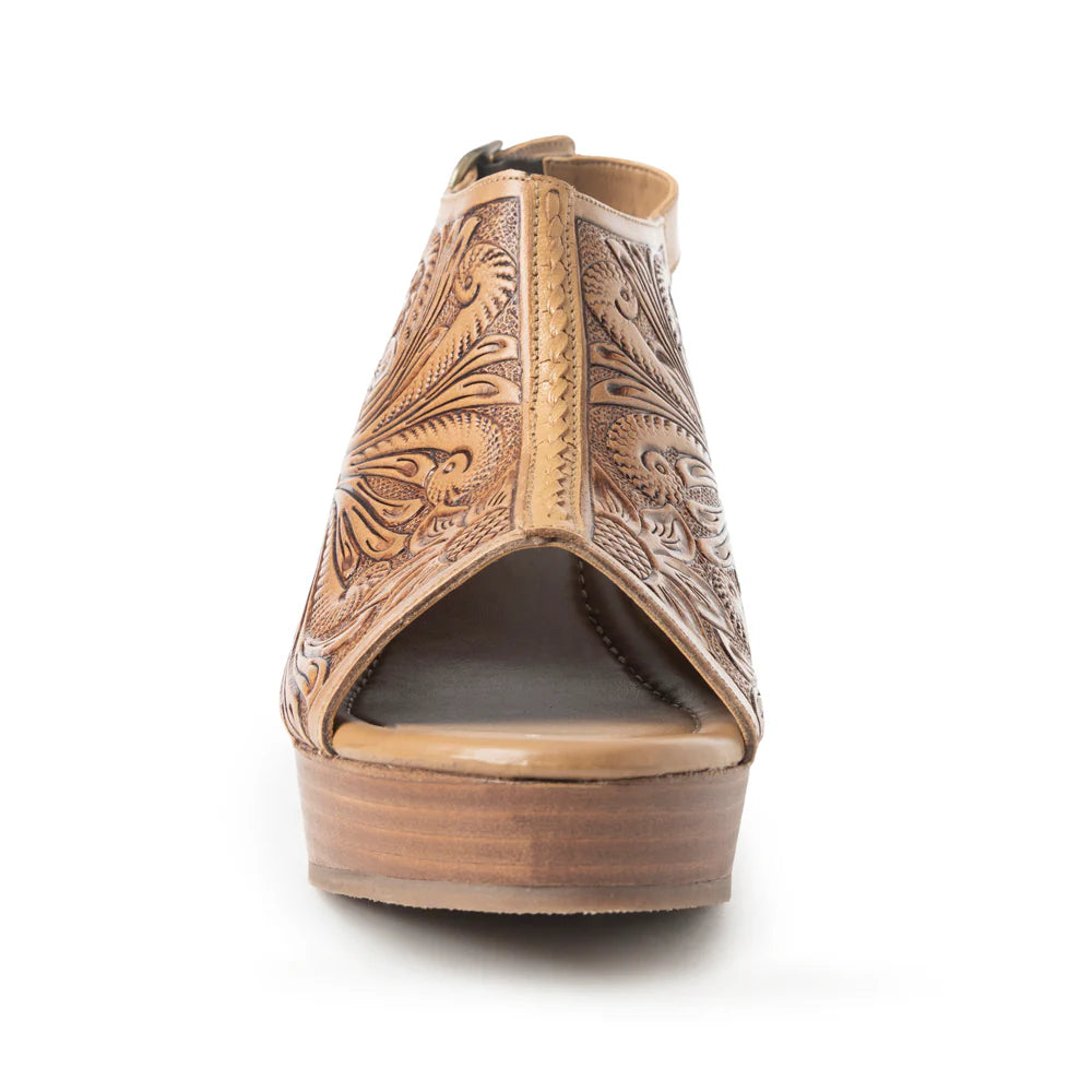 Western Wedge Sandal