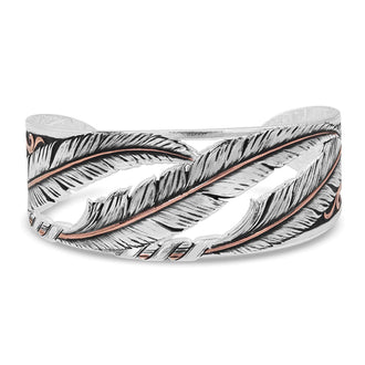 Wind Dancer Pierced Feather Cuff