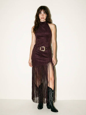 The Sienna Fringe Dress