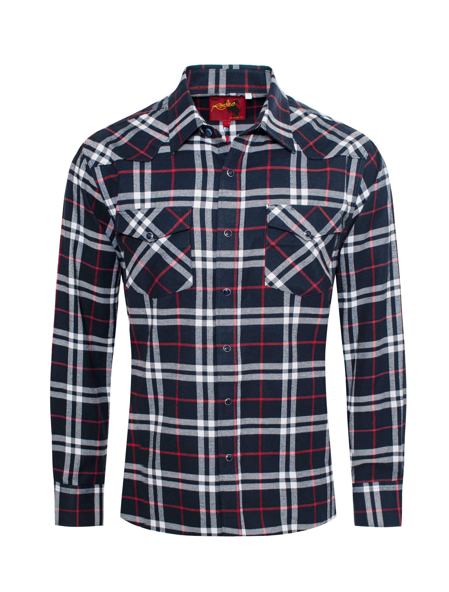 Midnight Trail Flannel Western Shirt