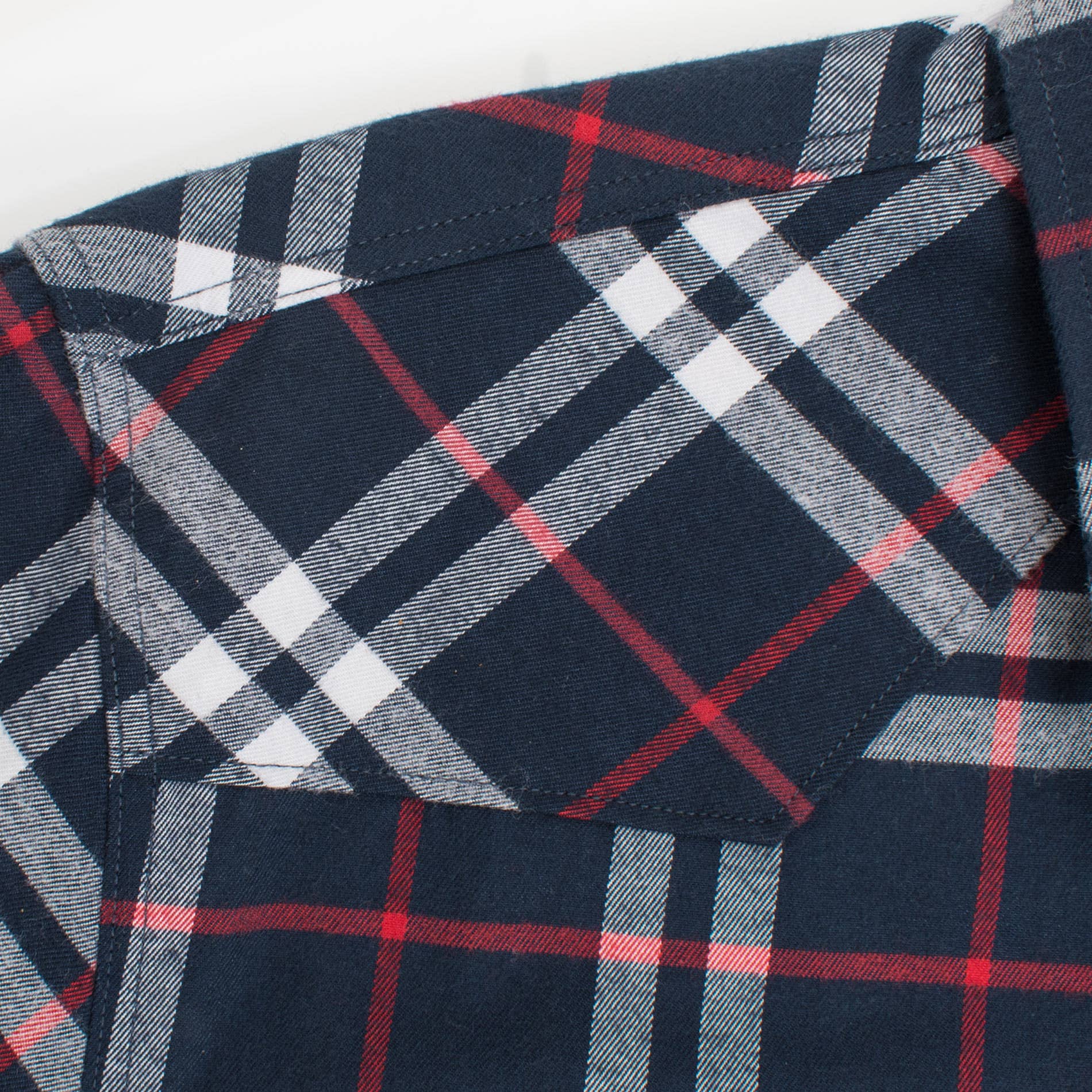 Midnight Trail Flannel Western Shirt