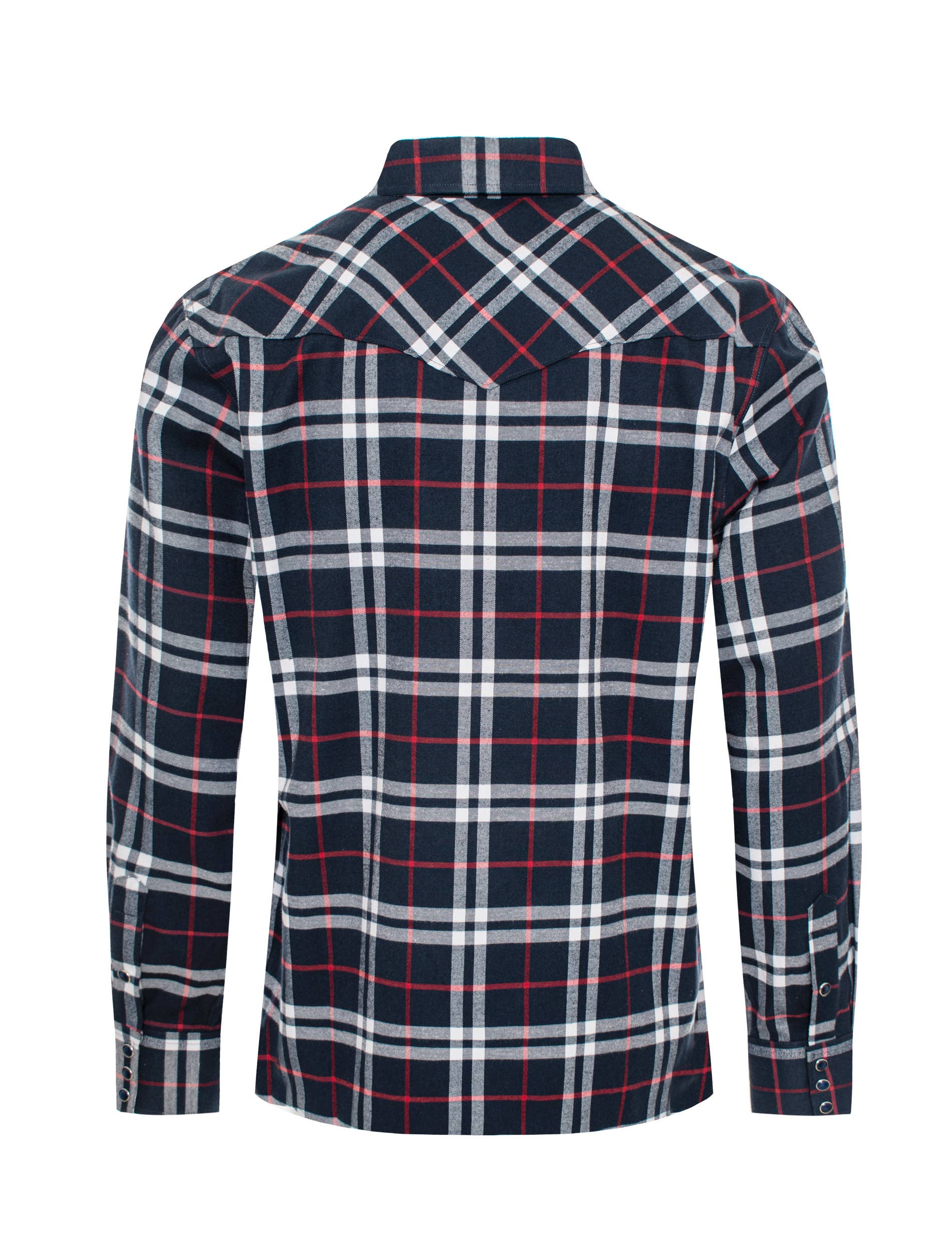 Midnight Trail Flannel Western Shirt