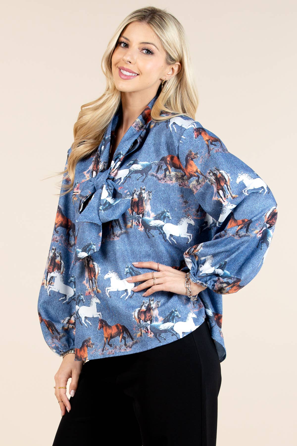 Running Horse Blouse