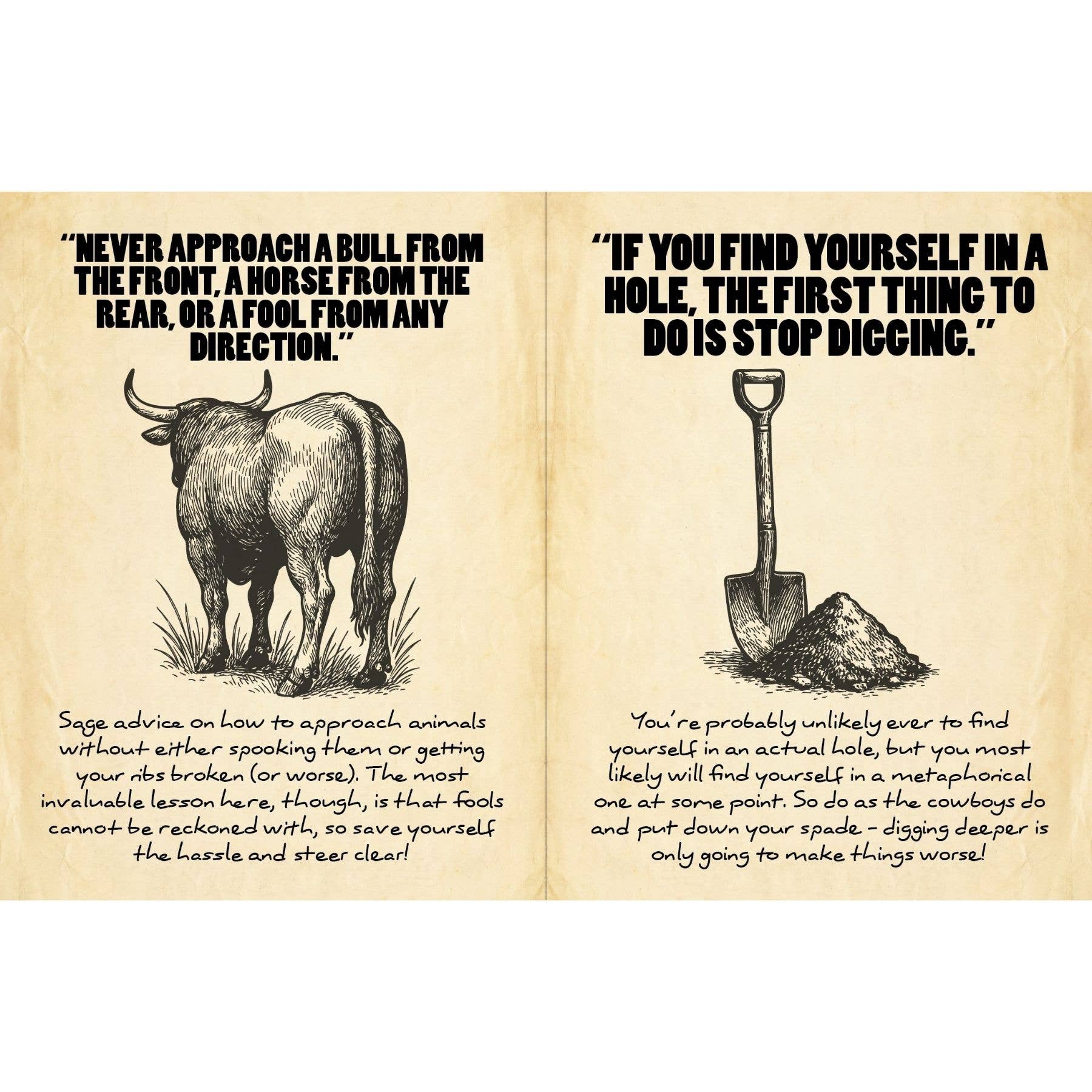 Cowboy Wisdom Book