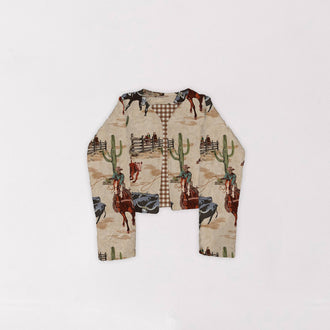 Blaze Cropped Quilted Jacket