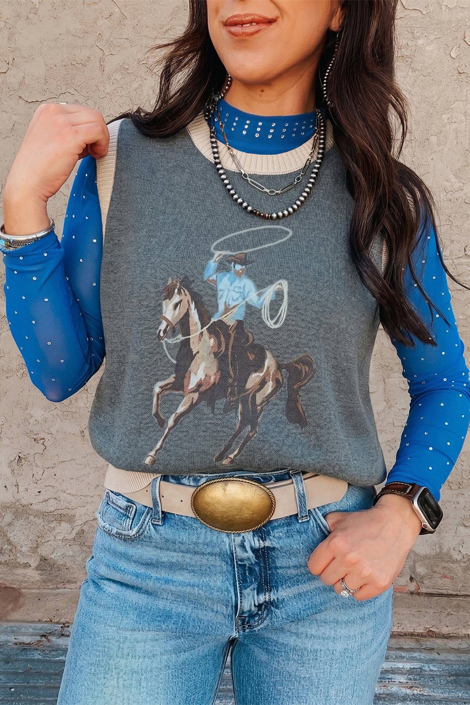 The Open Range Knit Vest