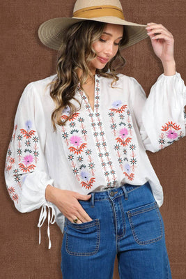 Vintage Embroidered Top