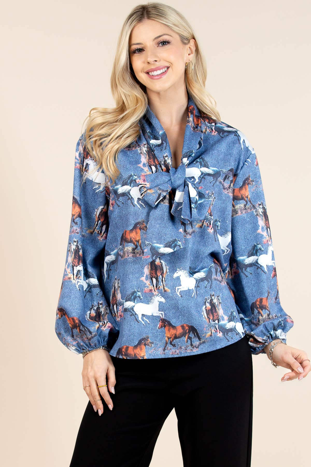 Running Horse Blouse