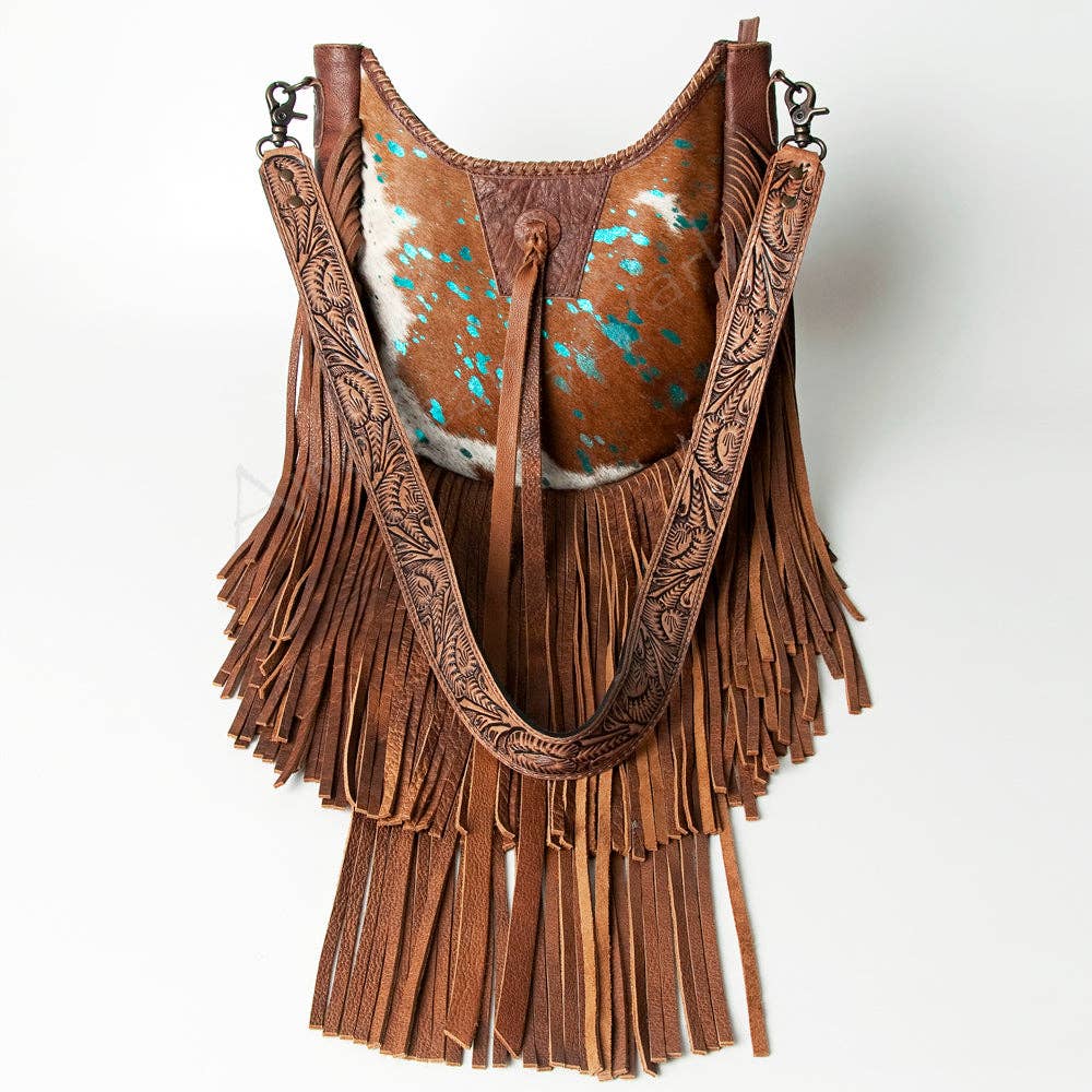 Turquoise Trail Fringe Bag