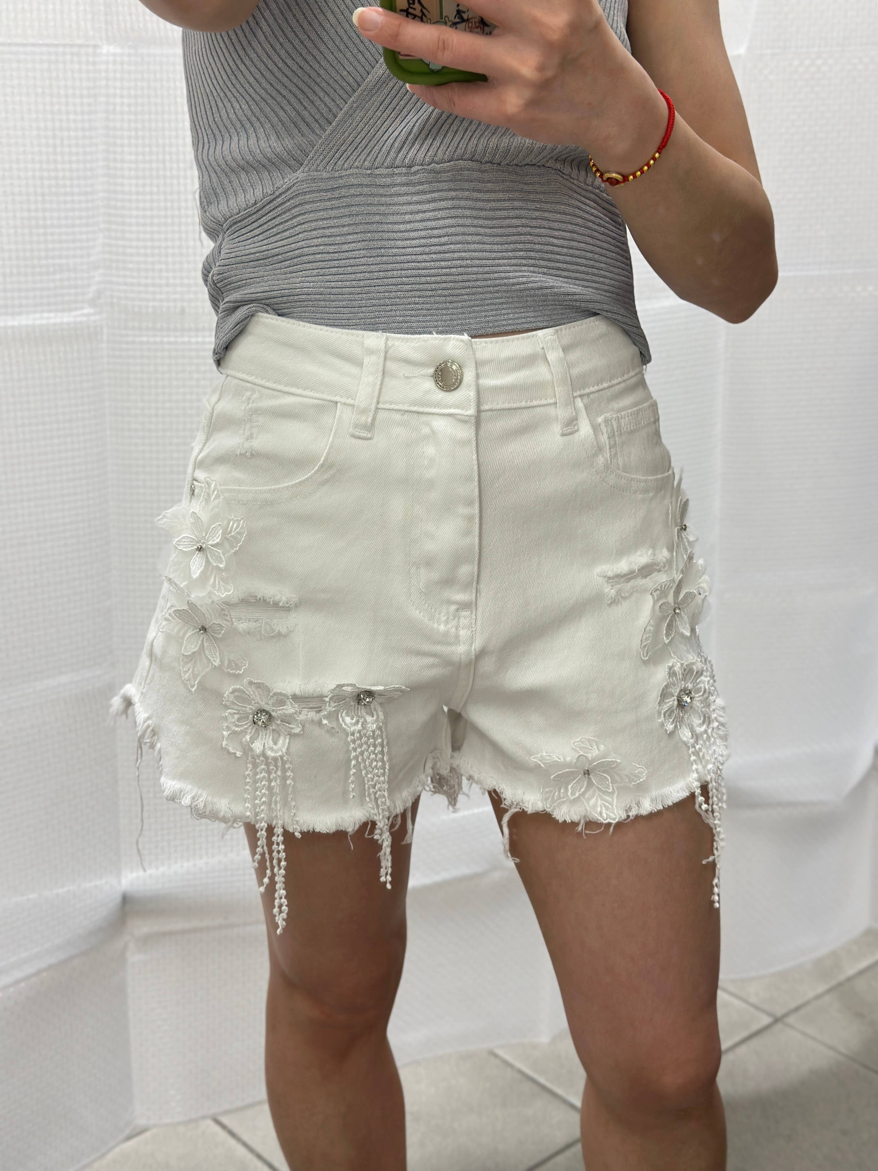 Applique Shorts