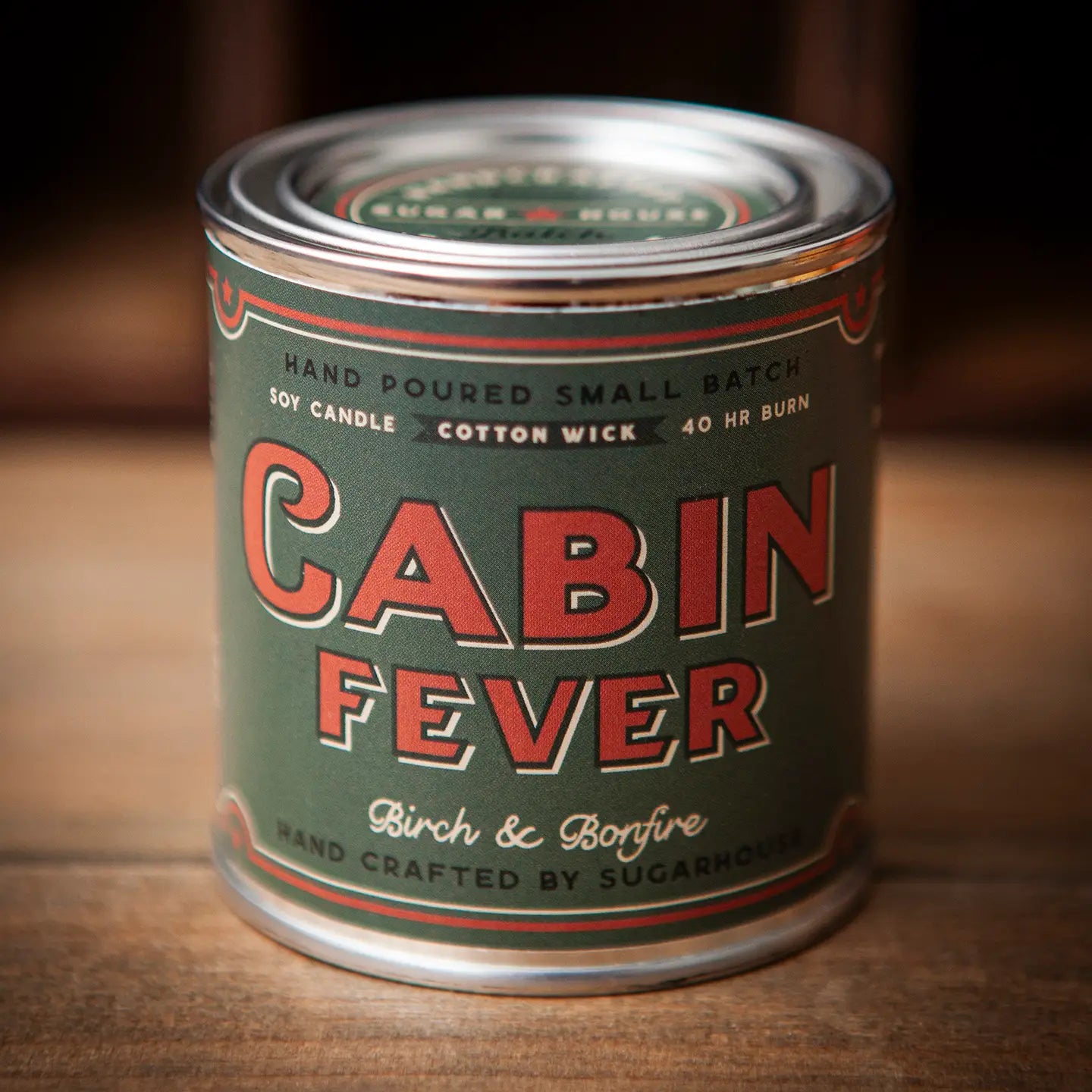 Cabin Fever - Birch & Bonfire Paint Tin Candle