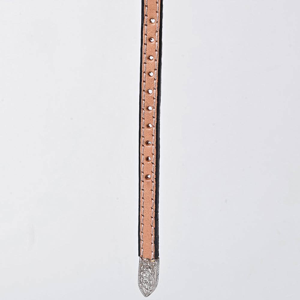 Tooled Leather Hatband