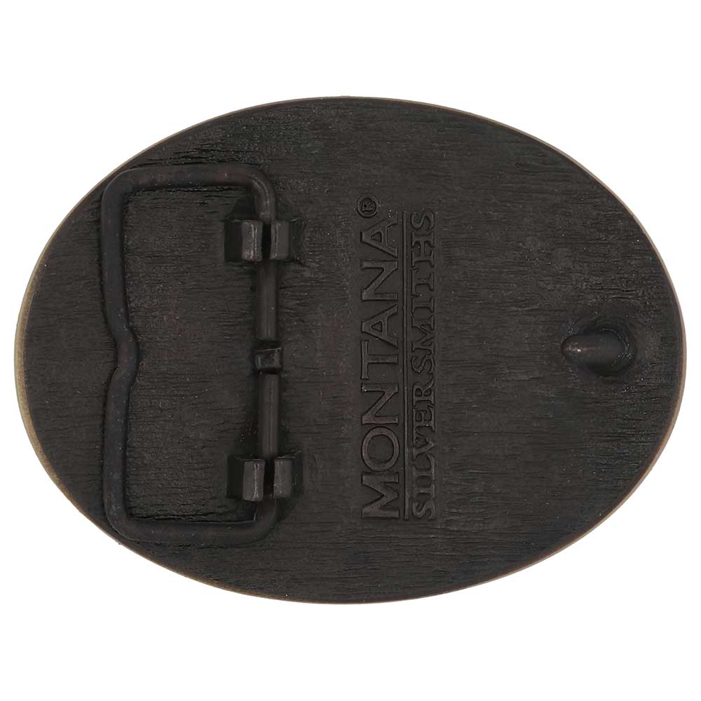 Texas State Heritage Attitude Buckle