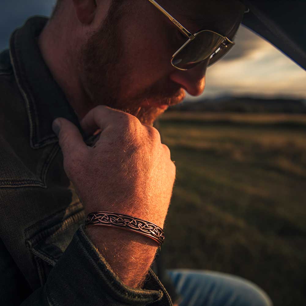 Cathedral Rock Copper Cuff Bracelet