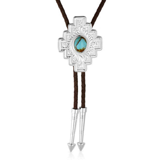Santa Fe Turquoise Bolo Tie