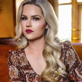 Simple Squash Blossom Crystal Jewelry Set