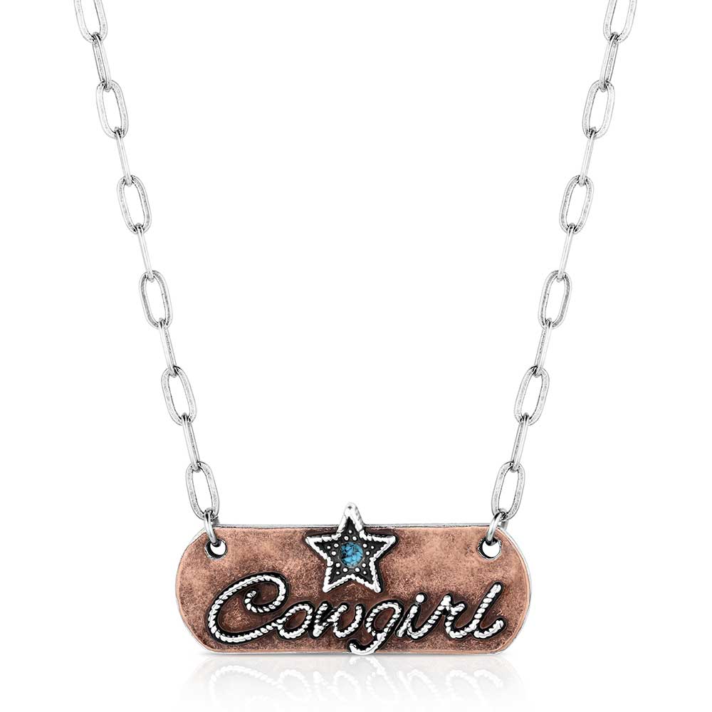Rustic Cowgirl Bar Necklace