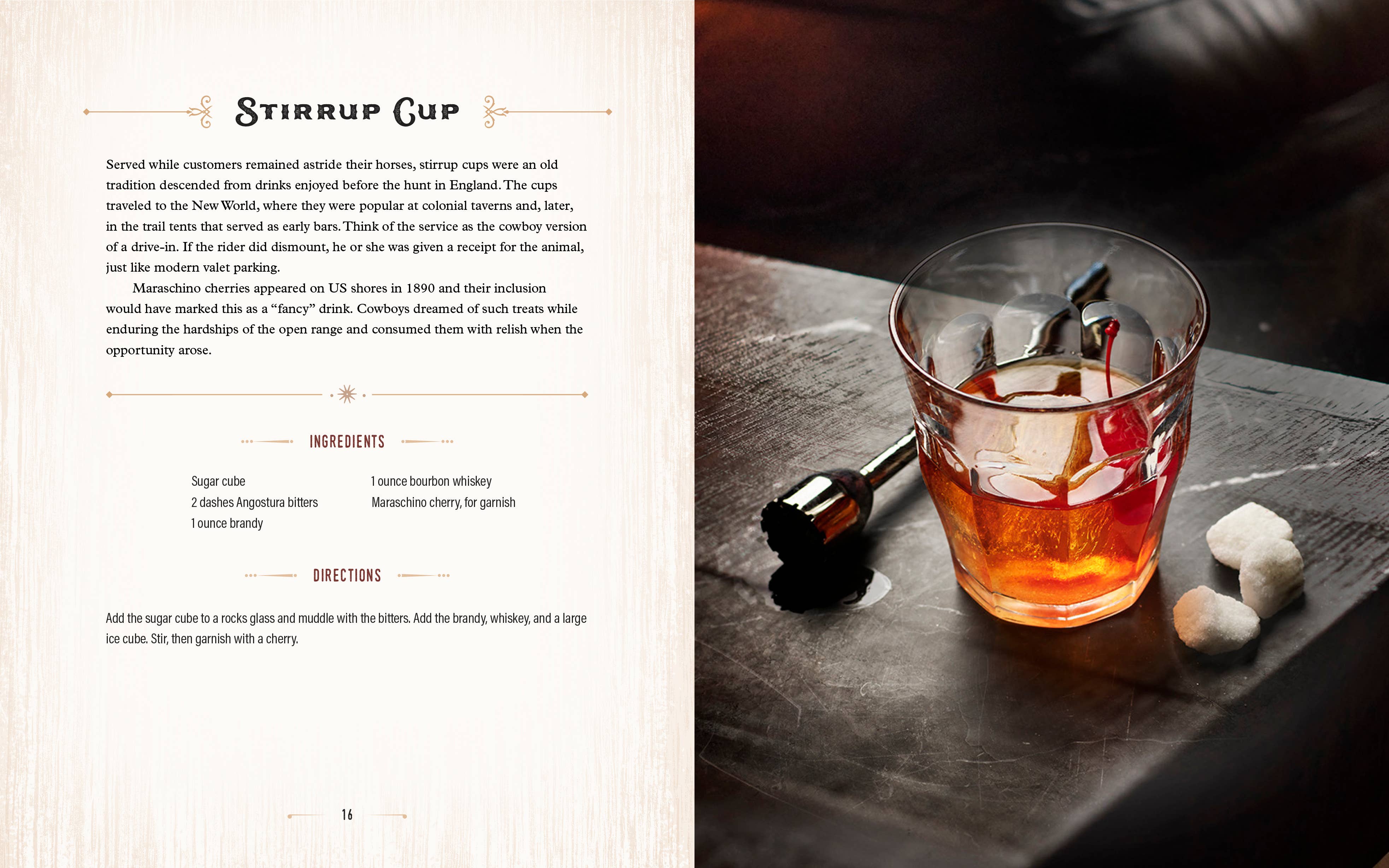 Cowboy Cocktails Book