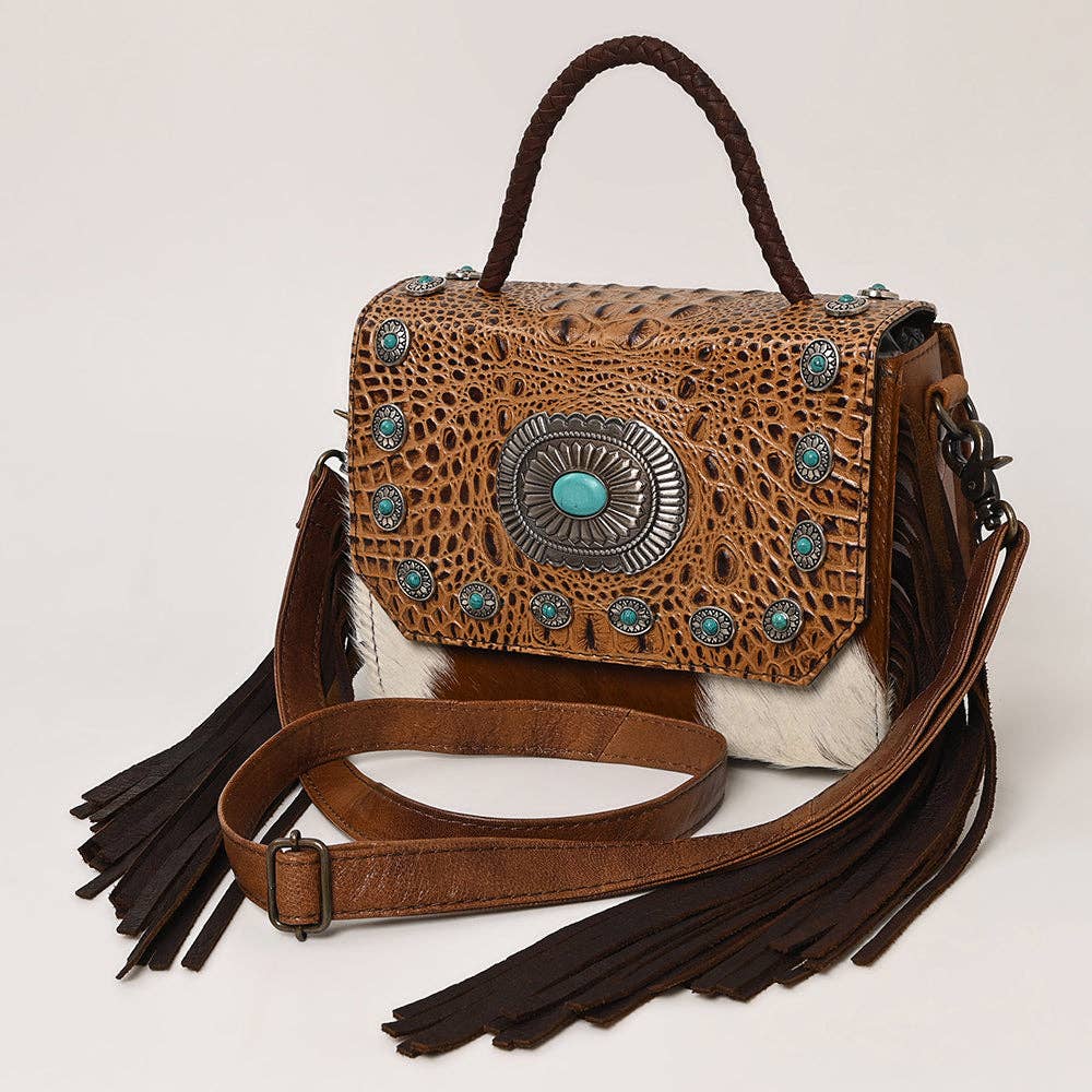 Silver Canyon Crossbody Bag
