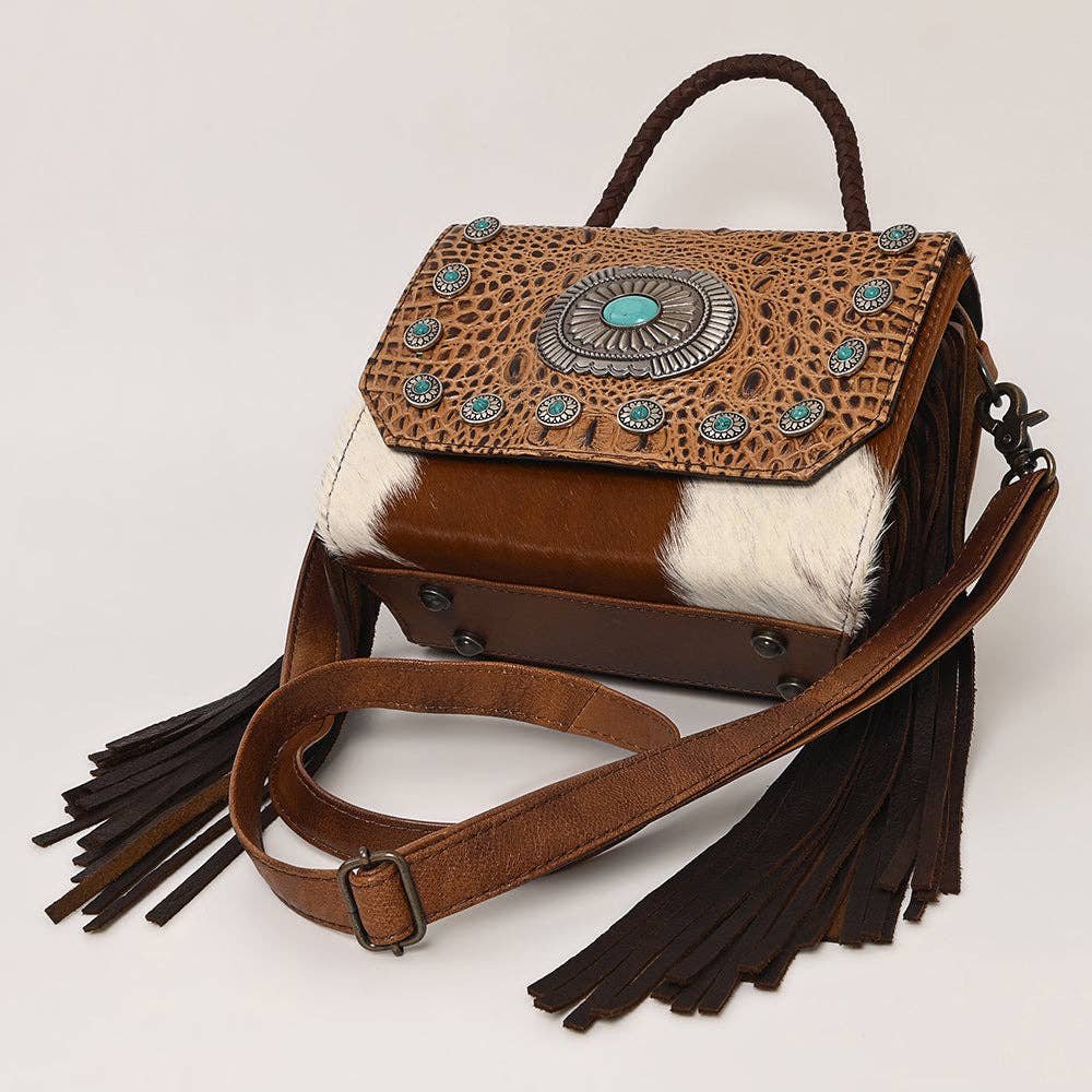 Silver Canyon Crossbody Bag