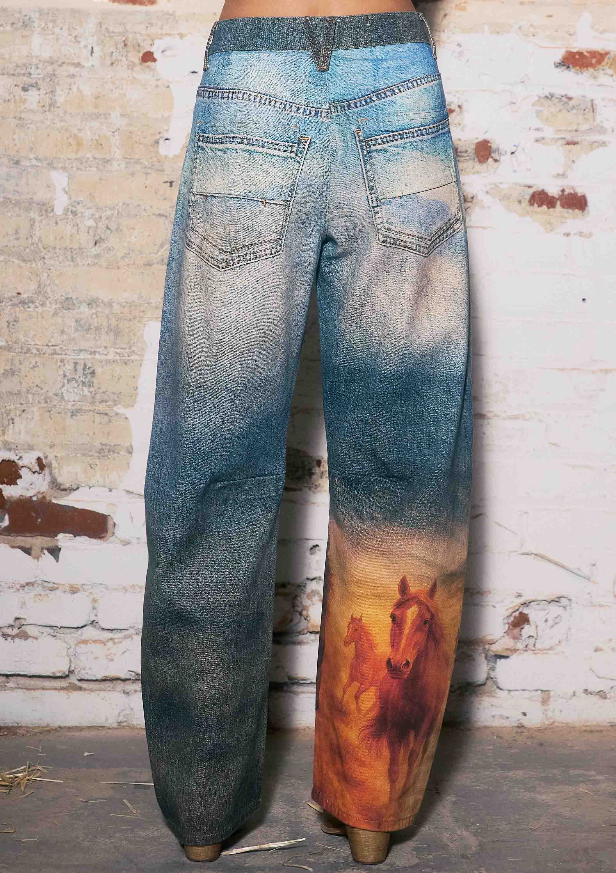 Prairie Moon Barrel Jeans