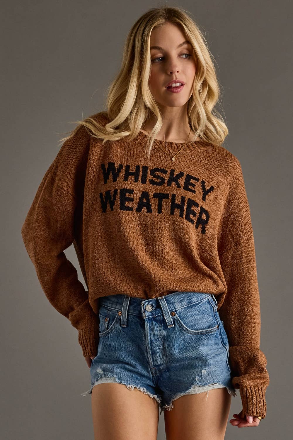 The Whiskey Hour Sweater