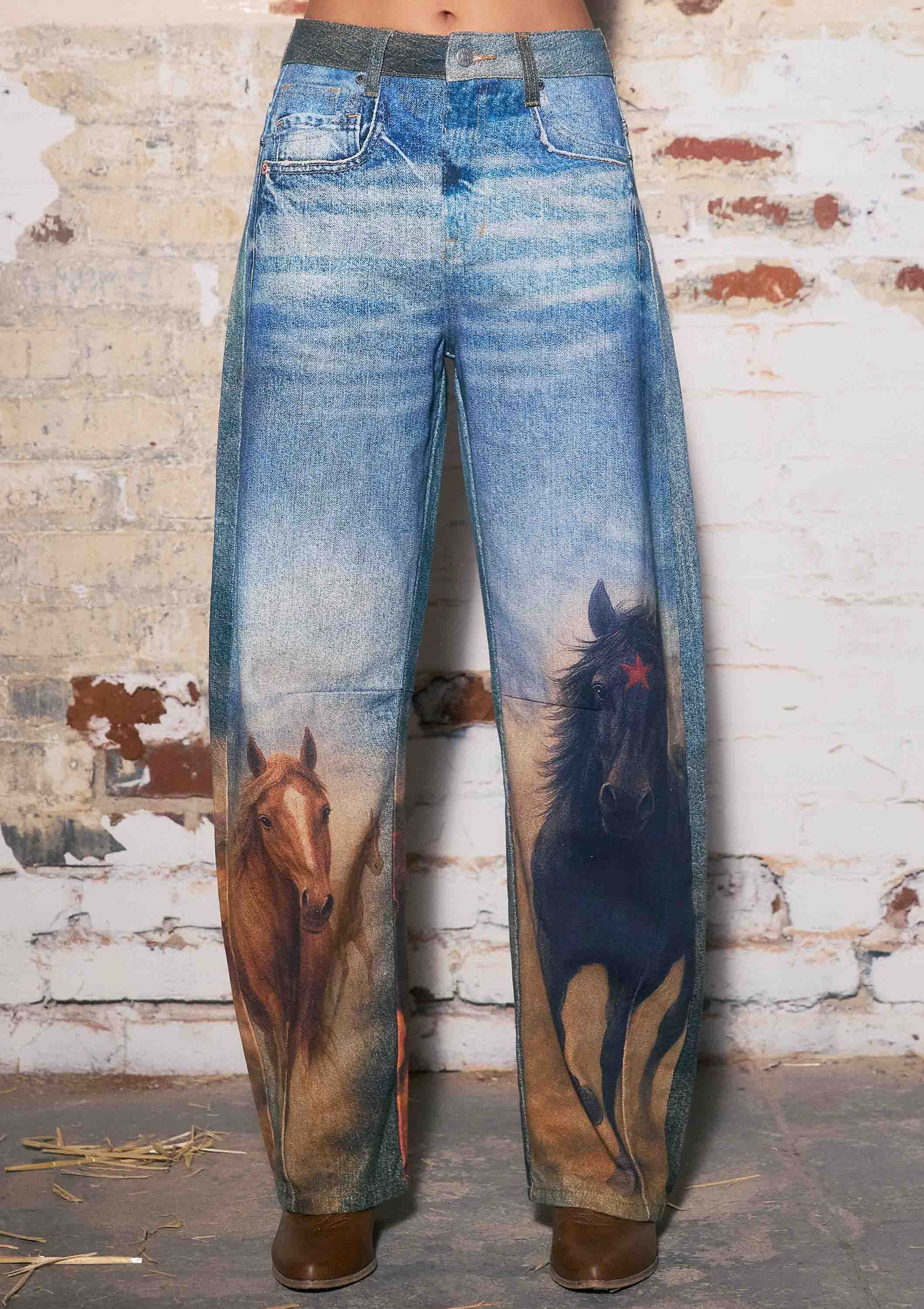 Prairie Moon Barrel Jeans