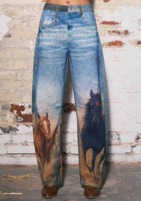 Prairie Moon Barrel Jeans