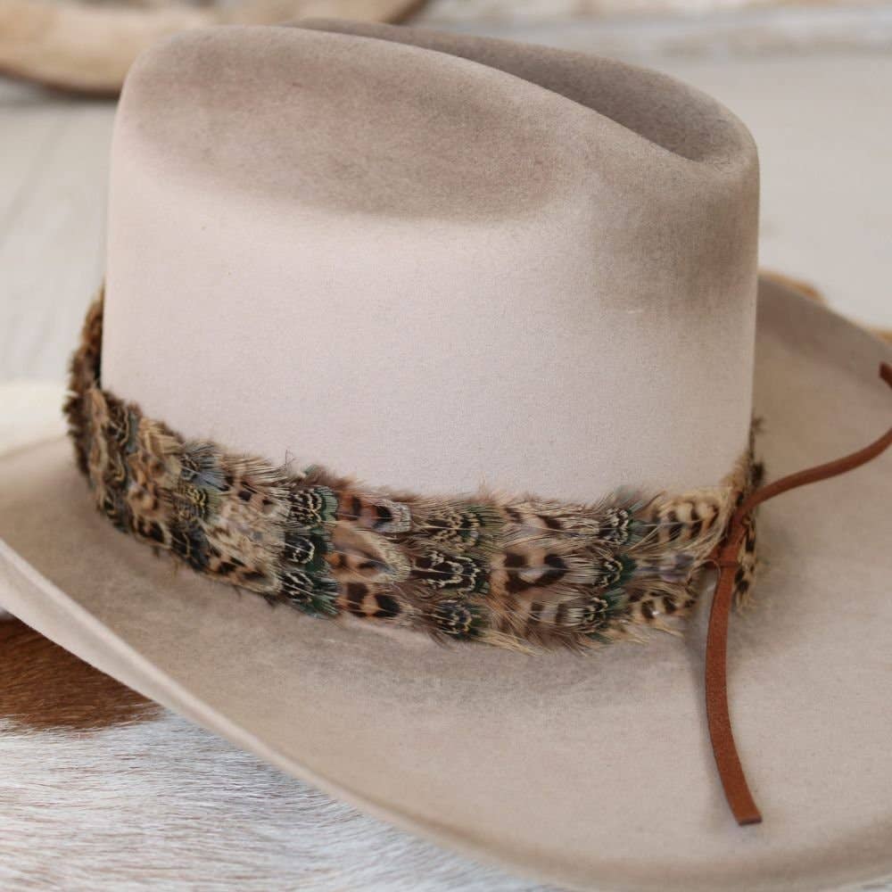 Moab Western Feather Hat Band