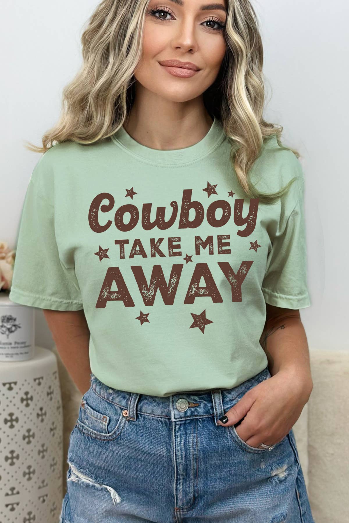 Cowboy Take Me Away Tee