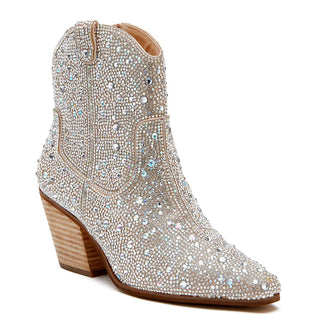 Harlow Rhinestone Western Boots