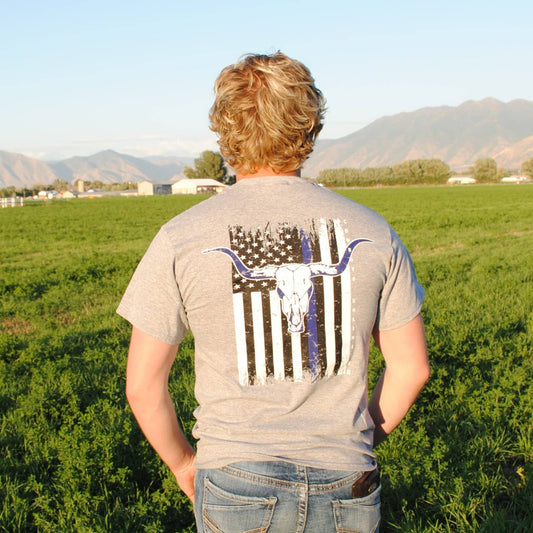 Longhorn Flag Tee